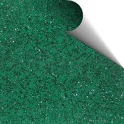 Термопленка POLI-FLEX, серия IMAGE GLITTER, 437 - зеленый с блёстками, 110 мкм, 0.50 х 25 м