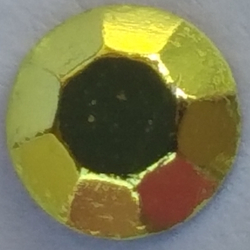 Термостразы OCTAGON, восьмигранник, металл, 2 мм, №10 Lt. Green (желто-зеленый), 1 гросс