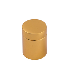 Дистанционный держатель STAKE 1313 с плоским винтом, диаметр 13 мм, высота 13 мм. Алюминий. Золото