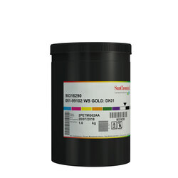 Краска трафаретная водная SUN CHEMICAL серия AQ-51, 051-99102 золото, 1 кг