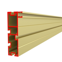 Профиль алюминиевый ALU-TRACK Упор-140, анодированный золотой, длина 0.8 м