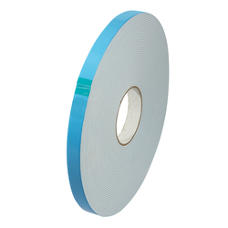 Двухсторонняя клеевая лента Option Tape FM205GT белый вспененный полиэтилен, Hot Melt адгезив, 2.0 мм, 19 мм х 25 м