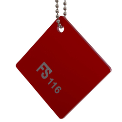 Акриловое стекло ZENOCRYL Opaque, литое, толщина 3 мм, ZO116 светло-красный, 1220 х 2440 мм