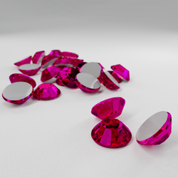 Термостразы RHINESTONE, ограненные, стекло, SS10 (3 мм), №26 Rose (лепестки розы), 1 гросс