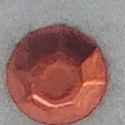 Термостразы OCTAGON, восьмигранник, металл, 2 мм, №14 Orange (оранжевый), 1 гросс