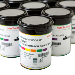 Краска трафаретная SUN CHEMICAL UV серия Viograph, O54 оранжевая, 1 кг