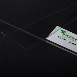 ПЭТ, толщина 0.7 мм, прозрачный, 2050 х 1250 мм (NOVATTRO)