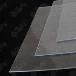 ПЭТ, толщина 1 мм, прозрачный, 2050 х 1220 (1250) мм (ZENOPET)