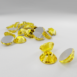 Термостразы RHINESTONE, ограненные, стекло, SS20 (5 мм), №11 Citrine (темно-бежевый), 100 гросс