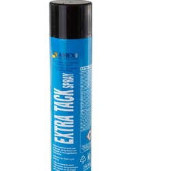 Спрей-адгезив AMEX EXTRA TACK FLASH, временной фиксации, прозрачный, 600 мл