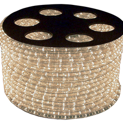 Световой шнур (дюралайт) INFINILITE SR мини-фиксинг, d=11.5 мм, 36 ламп/м, IP65, шаг резки 1 м, цвет ламп белый тёплый