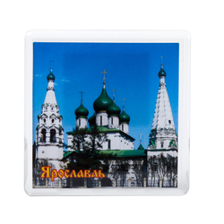 Магнит акриловый самозакатный, квадратный (65 x 65 мм), вставка 58 x 58 мм, заготовка