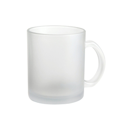 Кружка для сублимации, стеклянная, 330 мл, d=82 мм, матовая