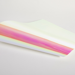 Плёнка LoveСтикер, серия Metallized, зеркальный красно-желтый, 90 мкм, А4, RBR65026