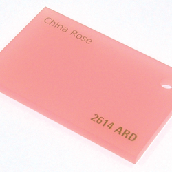 Акриловое стекло  QUINN CAST DESIGN (двухсторонний сатин), литое, толщина 4 мм, ARD2614 - розовый матовый 2030 x 3050 мм