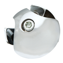 Зажим для 2-х труб правый JOK-chr-031DX, d=25 мм