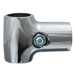 Зажим для 2-х труб Т-образный JOK-chr-006, d=25 мм