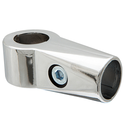 Зажим усиленный для труб в 3-х  направлениях UNO-chr-21, d=25 мм