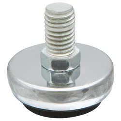 Ножка регулируемая JOK-chr-014C, d=25 мм