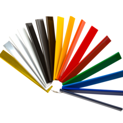 Профиль пластиковый ELKAMET, тип F, ширина 25 мм, белый, длина 4 м