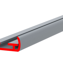 Профиль пластиковый багетный DECO-FRAME BB, стальной, длина 1.65 м