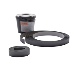 Профиль для бендера, плоский, ширина 60 мм, серебристый царапанный, толщина 0.6 мм, длина 50 м