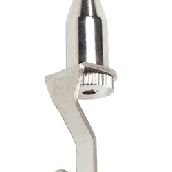 HOOK-02 крючок самоцепляющийся, толщина троса 2 мм, латунь и сталь, натуральный анод