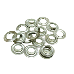 Люверсы, внутренний диаметр d=10 мм, оцинкованный, фасовка 1000