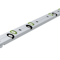 Профиль алюминиевый ALU-TRACK направляющая для Т-трека 19.3, регулируемая, анодированная серебро, длина 450 мм