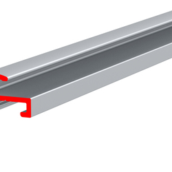 Профиль алюминиевый ALU-FRAME 6а PLUS, анодированный серебро, длина 3.05 м