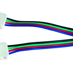 Коннектор "лента-лента" мягкий для лент 10 мм, 3 канала, RGB