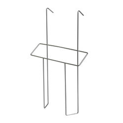 Проволочный карман А5 для Перфобуклетницы JUST, серый металлик