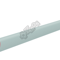 ПВХ профиль, U-НОРМ (клемм), 5 мм, серый RAL 7038, глянцевый, длина 3 м