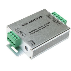 Усилитель Infinilite WM-АМ-908 3 канала x 4А RGB Pобщ.<144/288Вт 12-24В IP20