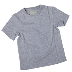 Футболка TEXTILLER, унисекс, бесшовная, серый меланж, 100% хлопок, 160 г/м², S (44)