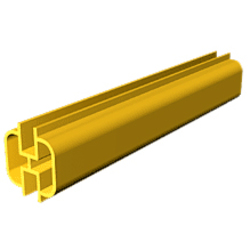 Профиль двухсторонний FLEXIFRAME 4006 синий, L=2.38 м