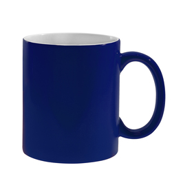 Кружка для сублимации, хамелеон, синяя глянцевая, 330 мл, d=82 мм
