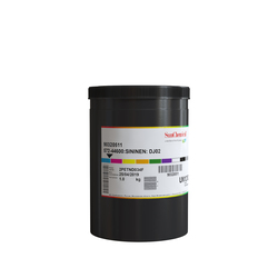 Краска трафаретная сольвентная SUN CHEMICAL серия NC-572, 572-44600 тёмно-синяя, 1 кг