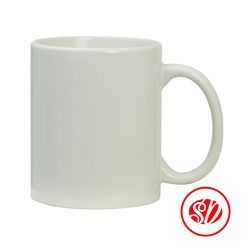 Кружка для сублимации, класс стандарт, белая, 330 мл, d=82 мм