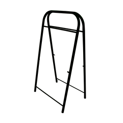 Штендер  прямоугольный СИТИ-САЙН, труба d=30 мм, чёрный