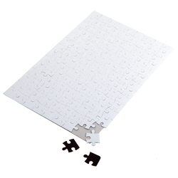 Пазл для сублимации, магнитный, белый, 133 х 183 мм