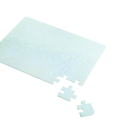Пазл для сублимации, полимерный, белый, 127 х 192 мм