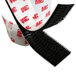 Застёжка 3M SJ3550, на VHB клеевой основе, (грибок/ грибок), 25.4 мм x 45.7 м, чёрный