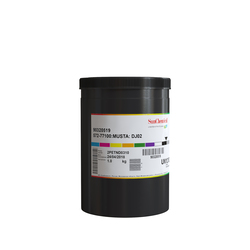 Краска трафаретная сольвентная SUN CHEMICAL серия NC-572, 572-77100 черная, 1 кг