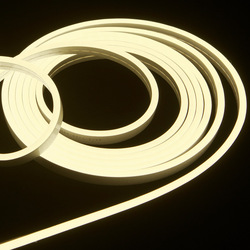 Гибкий неон Infinilite постоянного свечения 12 В Т2, 6 х 12 мм, 120 LED/м, 50 м, шаг резки 8.3 мм, цвет LED белый теплый