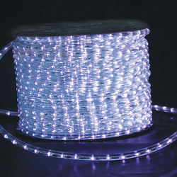 Светодиодный шнур (дюралайт) INFINILITE чейзинг LUX, d=13 мм, 36 LED/м, IP65, шаг резки 4 м, цвет LED белый холодный