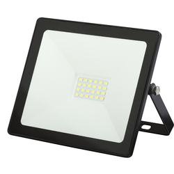 Прожектор светодиодный INFINILITE FL 30 Вт SMD 2835, 1800 лм, IP65, чёрный прямоугольный алюминиевый корпус, цвет свечения белый 6000-6500 K