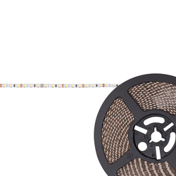 Светодиодная лента Infinilite 12 В, IP20, 120 SMD 2835, 1200 лм, 10.8 Вт/м, ширина подложки 5 мм, катушка 10 м, белая 6500-6800 K, Ra≥80