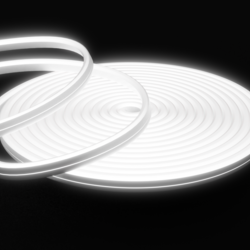 Гибкий неон Infinilite постоянного свечения 12 В, 6 х 12 мм, 100 LED/м, 5 м, шаг резки 10 мм, цвет LED белый холодный