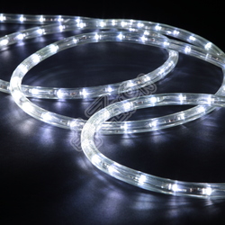 Светодиодный шнур (дюралайт) INFINILITE GN фиксинг, d=13 мм, 36 LED/м, IP65, шаг резки 1 м, цвет LED белый холодный